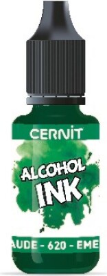 Billede af Cernit - Alcohol Ink - 20 Ml - Smaragd Grøn