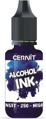 Billede af Cernit - Alcohol Ink - 20 Ml - Blå Nat