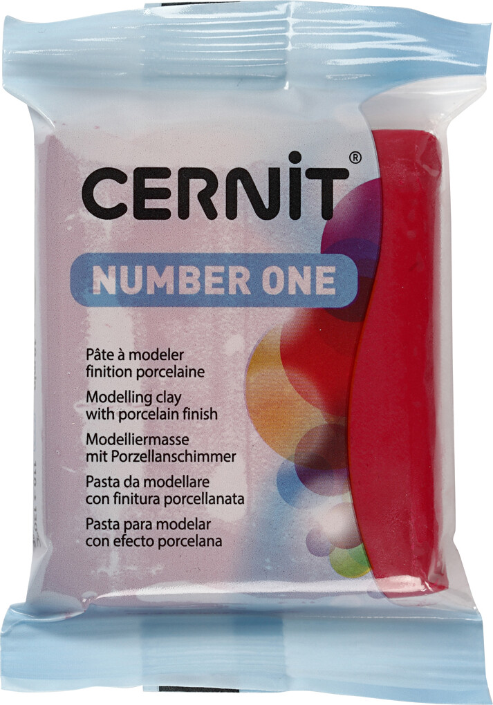 Cernit - Ler - Number One - Carmine - 420 - 56 G