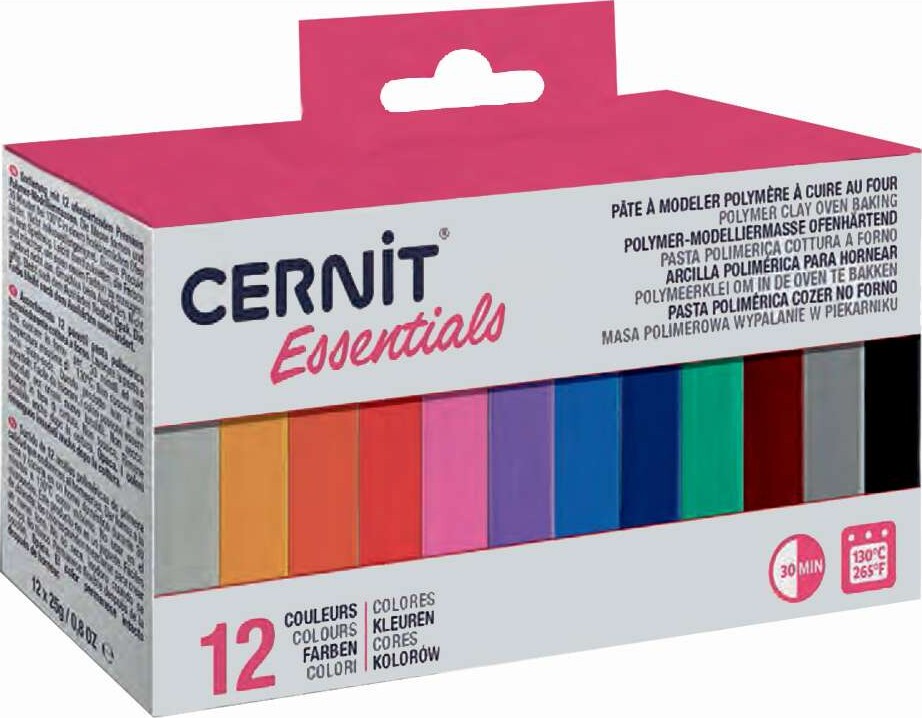 Cernit Gaveæske 12x25g, Basis