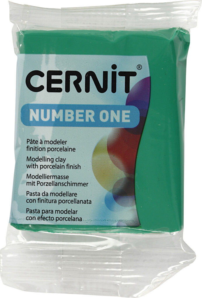 Cernit - Ler - Number One - Grøn - 600 - 56 G