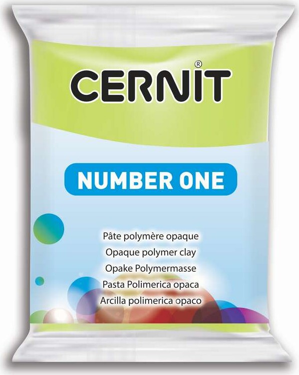 Cernit - Ler - Number One - Lime Grøn - 601 - 56 G