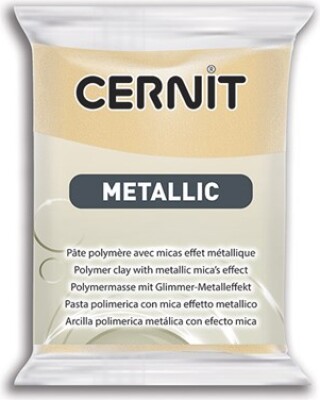 Se Cernit - Ler - Metallic - Champagne - 045 - 56 G hos Gucca.dk