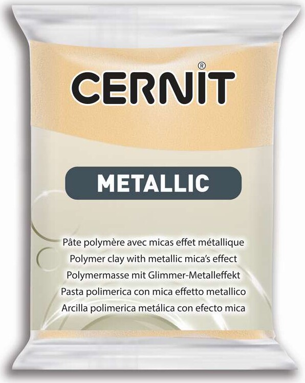 Cernit - Ler - Metallic - Champagne - 045 - 56 G
