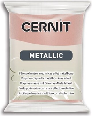 Billede af Cernit - Ler - Metallic - Pink Guld - 052 - 56 G