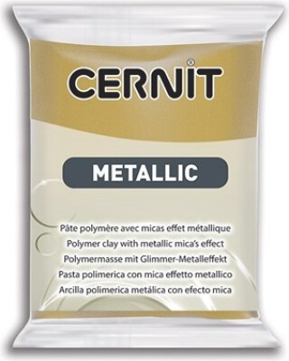 Billede af Cernit - Ler - Metallic - Rig Guld - 053 - 56 G