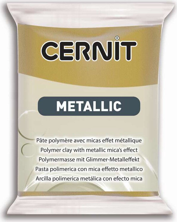 Cernit - Ler - Metallic - Antik Guld - 055 - 56 G