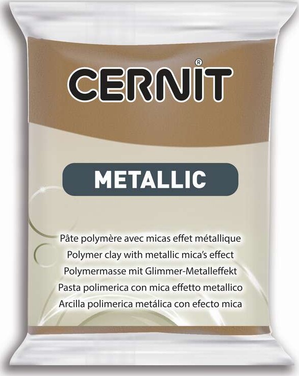 Cernit - Ler - Metallic - Antik Bronze - 059 - 56 G