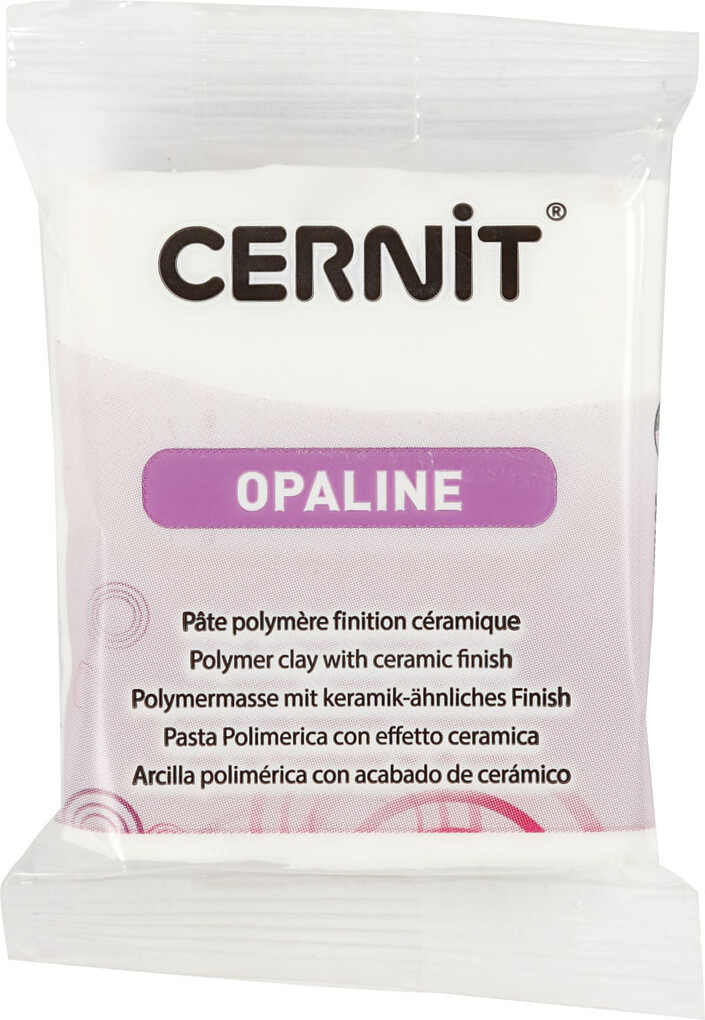 Cernit - Ler - Opaline - Porcelæn Hvid - 010 - 56 G