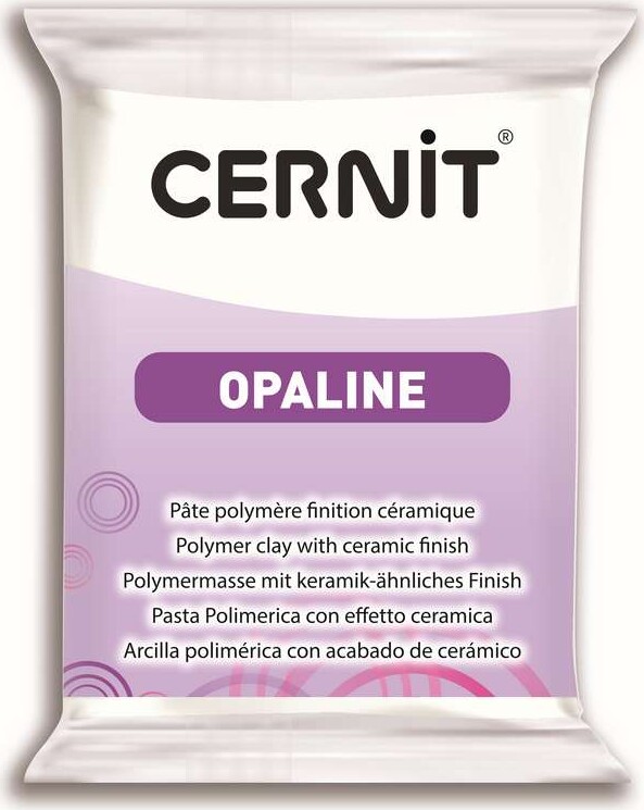 Cernit - Ler - Opaline - Porcelæn Hvid - 010 - 56 G