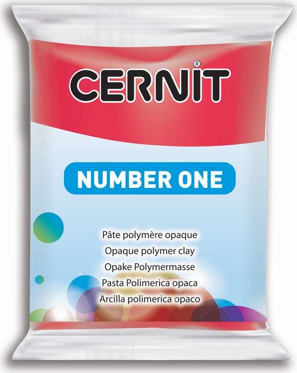 Cernit - Ler - Number One - Jule Rød - 463 - 56 G