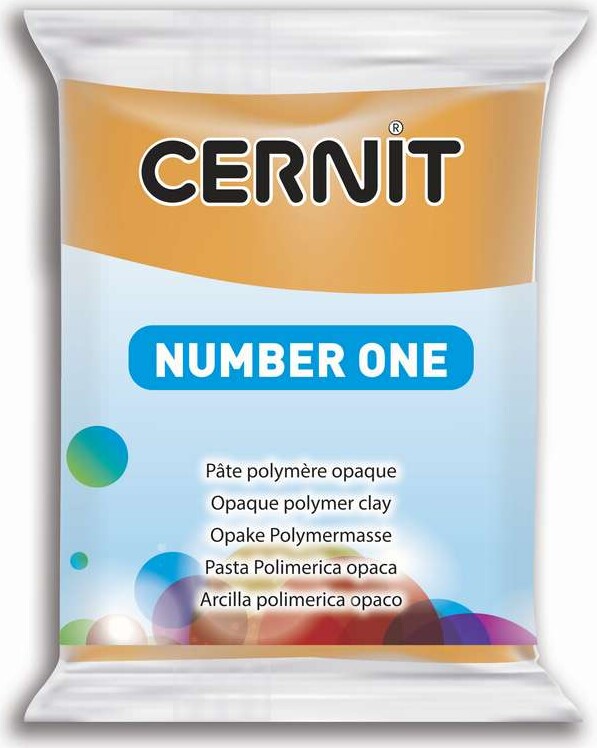 Cernit - Ler - Number One - Gul Okker - 746 - 56 G