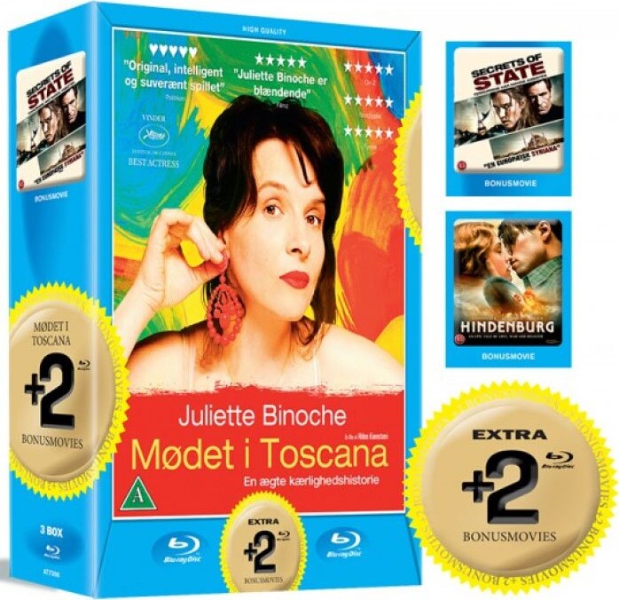 Mødet I Toscana // Hindenburg // Secrets Of State - Blu-Ray