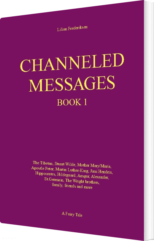 Channeled Messages - Lilian Frederiksen - English Book - Books On Demand