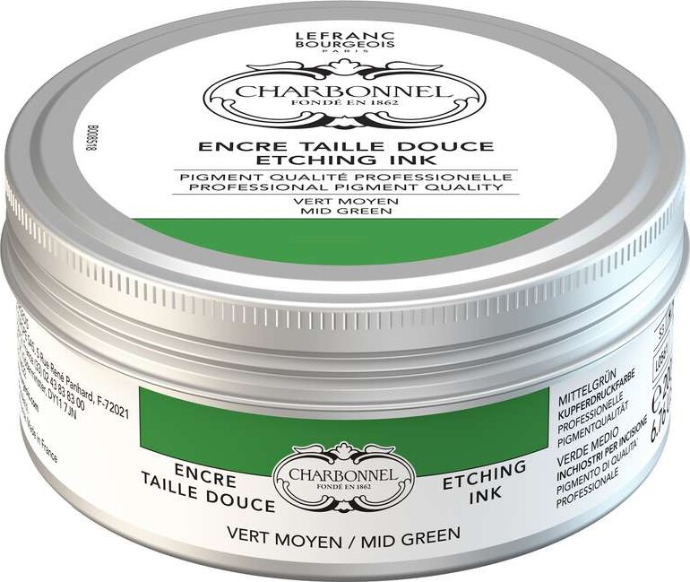 Charbo Etchink Ink 200ml Medium Green 561 - 301598 - Charbonnel