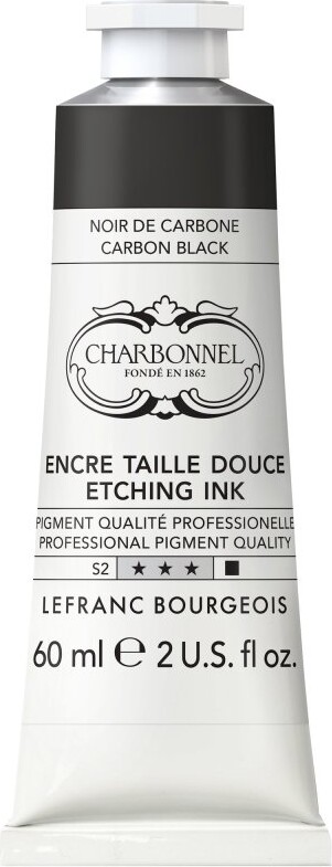 Charbonnel - Etching Ink - Tryksværte - Carbon Black 60 Ml