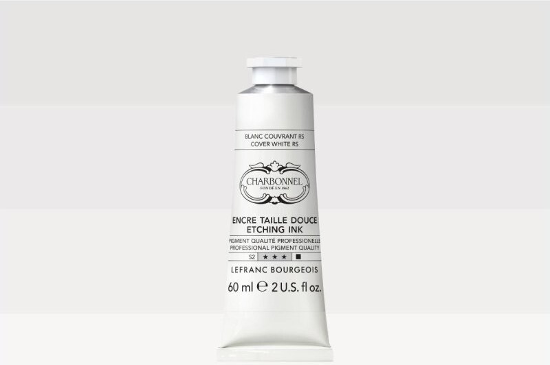 Billede af Charbonnel - Etching Ink - Tryksværte - Cover White Rs 200 Ml