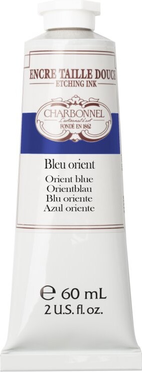 Se Charbonnel - Etching Ink - Tryksværte - Orient Blue 60 Ml hos Gucca.dk