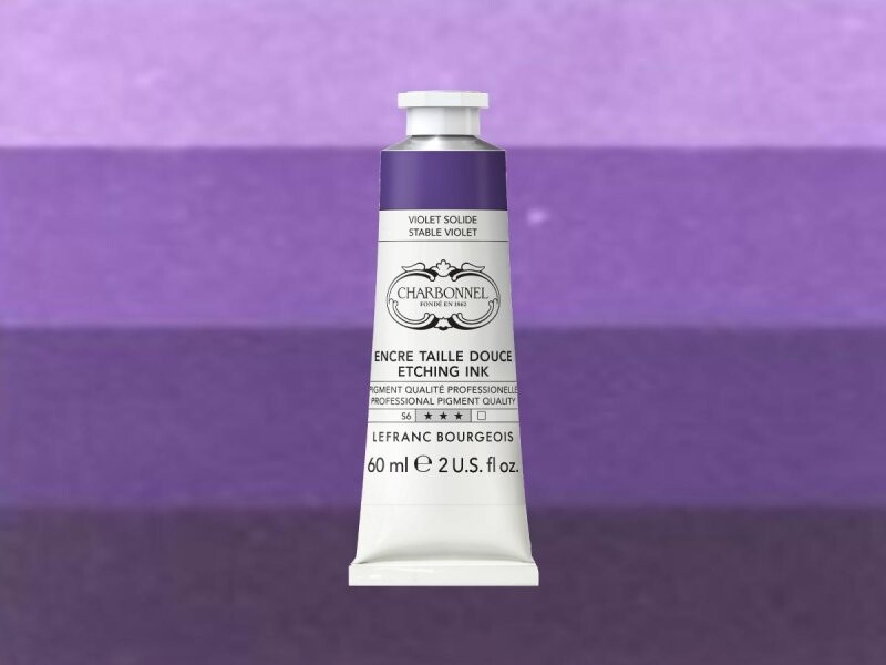 Billede af Charbonnel - Etching Ink - Tryksværte - Permanent Violet 60 Ml