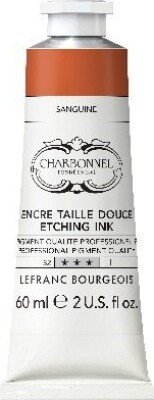 Se Charbonnel - Etching Ink - Tryksværte - Sanguine 60 Ml hos Gucca.dk