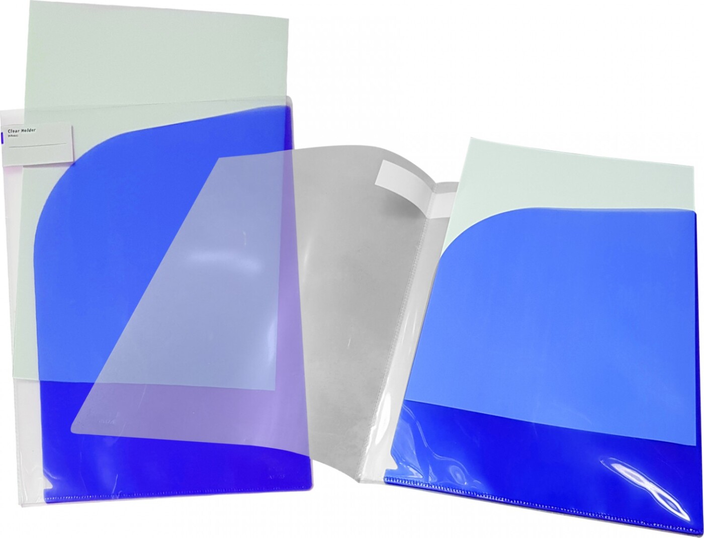 Charteque A4 Med 4 Rum - Blå