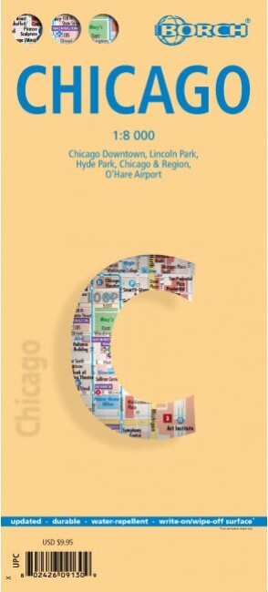 Chicago - Borch Maps - English book