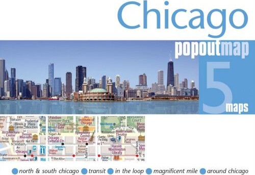 Chicago Popout Maps - Popout Map - English Book