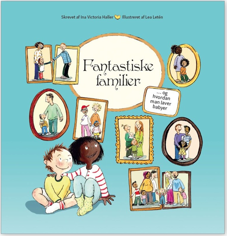 Billede af Fantastiske Familier - Ina Victoria Haller - Bog