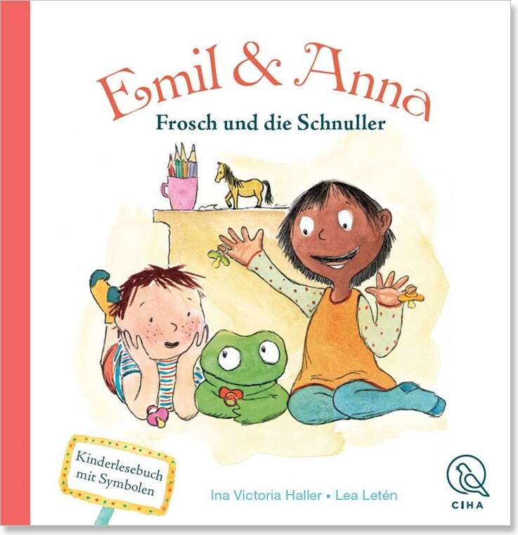 Billede af Frosch Und Die Schnuller - Tysk - Ina Victoria Haller - Bog