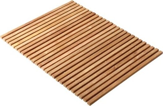 Cinas, Bath Badeværelsesmåtte 60x80 cm Teak