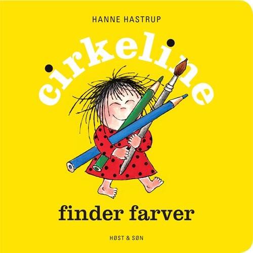 Billede af Cirkeline Finder Farver - Hanne Hastrup - Bog