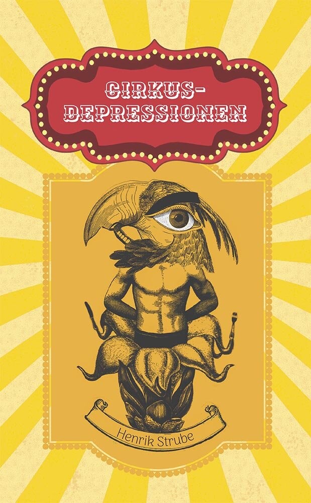 Billede af Cirkus-depressionen - Henrik Strube - Bog