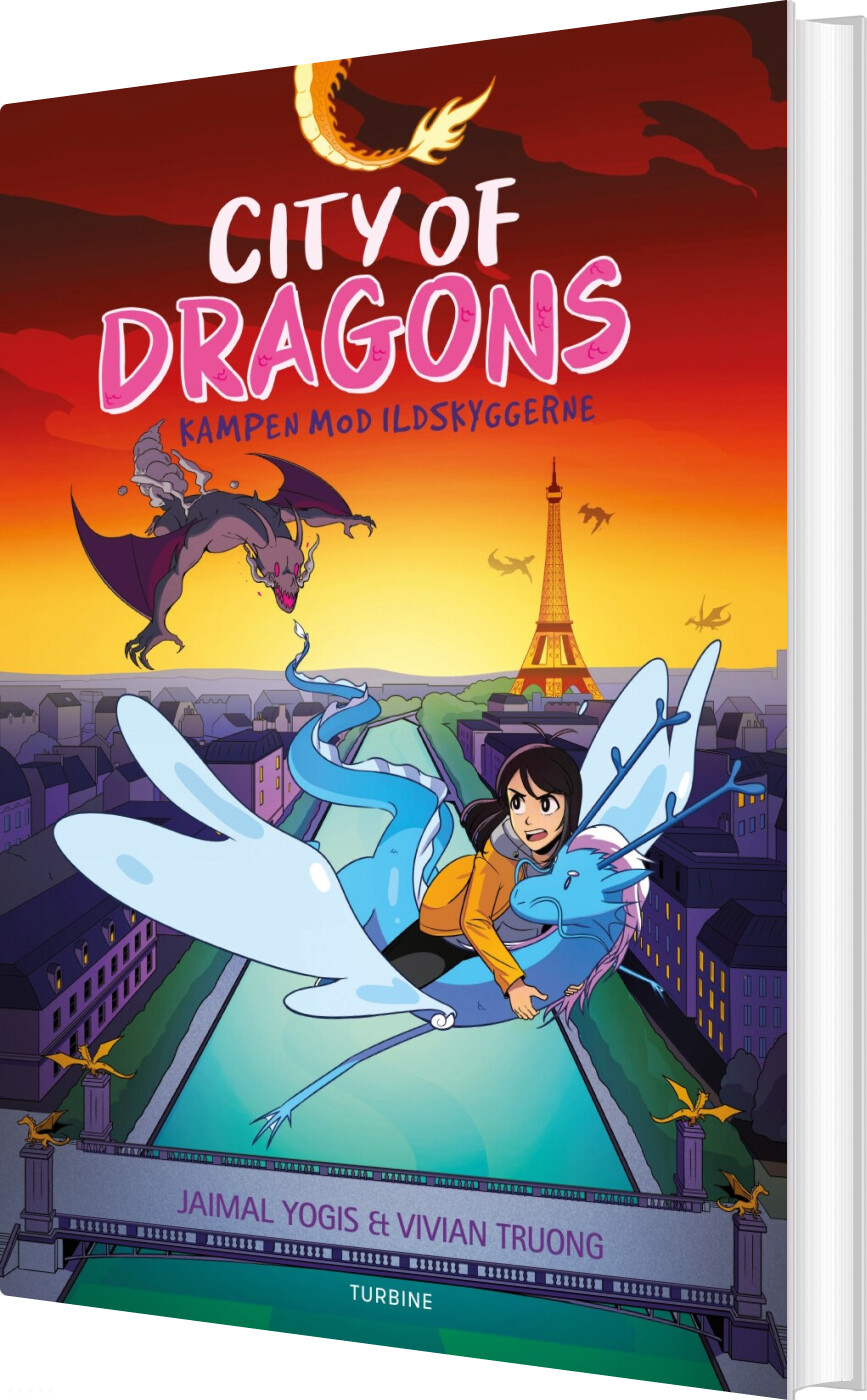 Billede af City Of Dragons - Kampen Mod Ildskyggerne - Jaimal Yogis - Bog