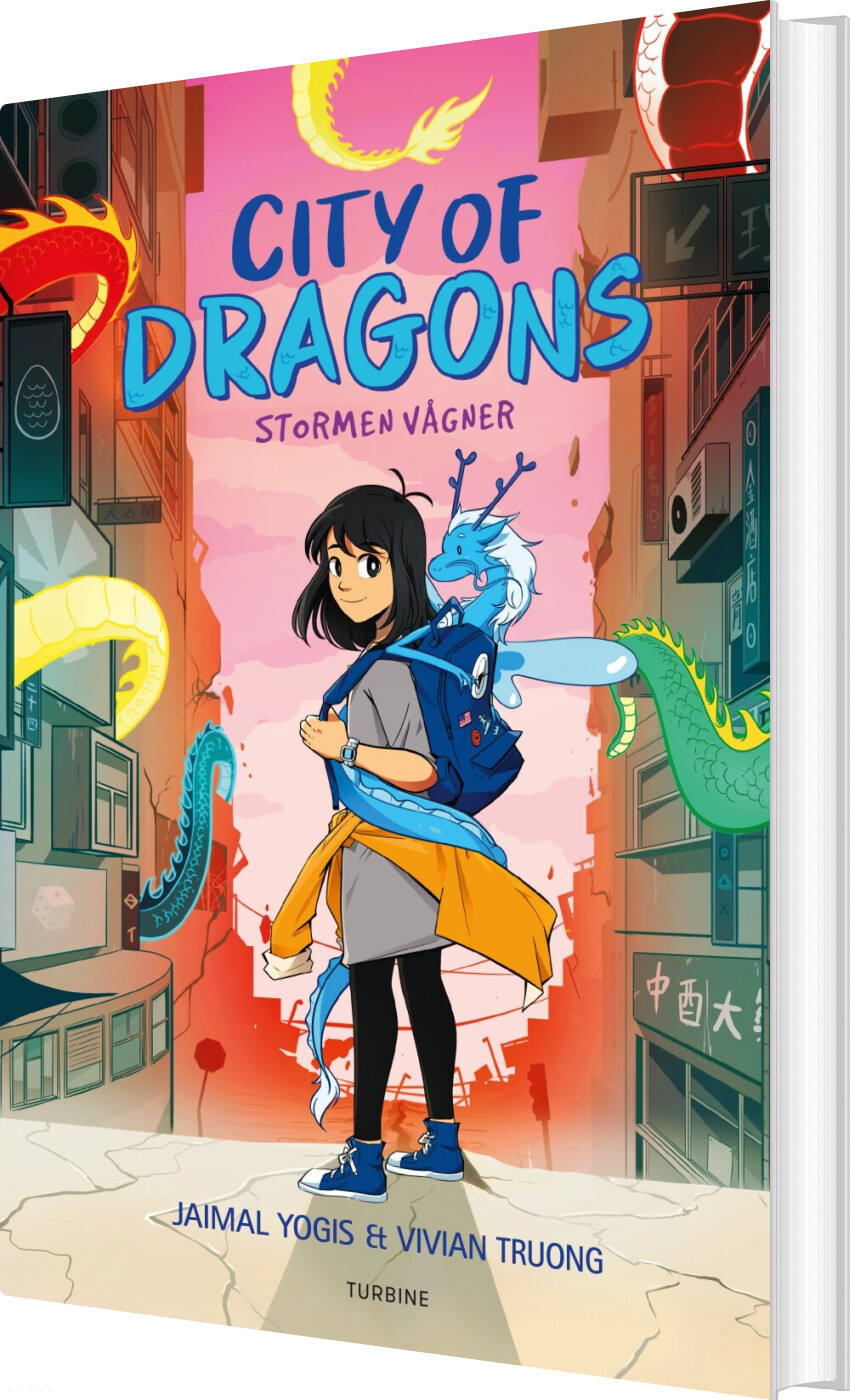 Billede af City Of Dragons - Stormen Vågner - Jaimal Yogis - Bog