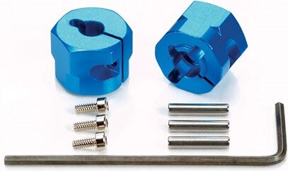 Clamp Type Alu. Whl Hub 9mm *2 - 54610 - Tamiya