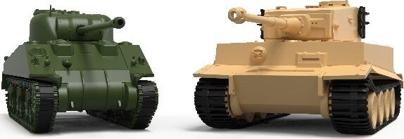 Billede af Airfix - Tiger 1 + Sherman Firefly Tanks Byggesæt - 1:72 - A50186