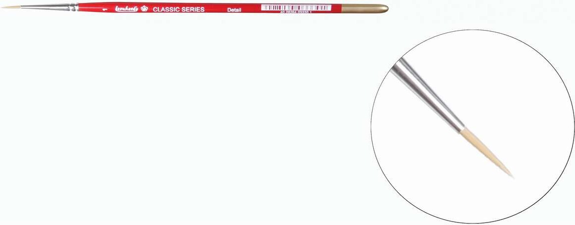 Pensel Med Mårhår - Classic Detail 1 - Leonhardy