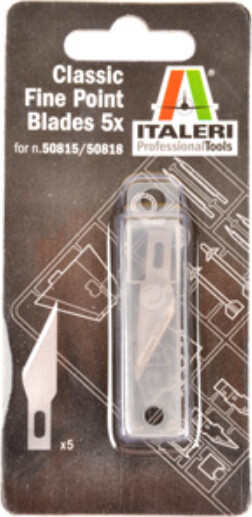 Italeri - Classic Fine Point Blades 5x - 50824