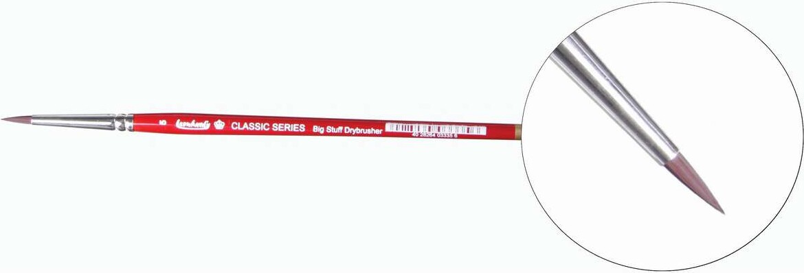 Pensel Med Mårhår - Classic Large Dry 5 - Leonhardy