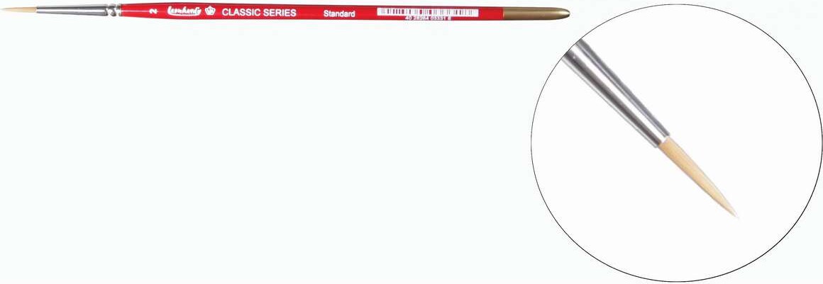 Pensel Med Mårhår - Classic Standard 2 - Leonhardy