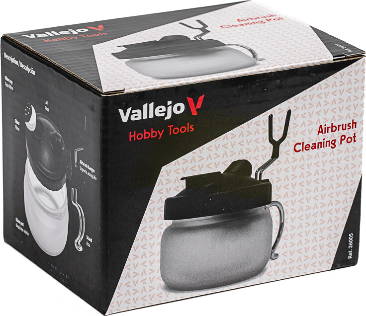 VALLEJO Cleaning Pot Airbrush Cleaning Pot