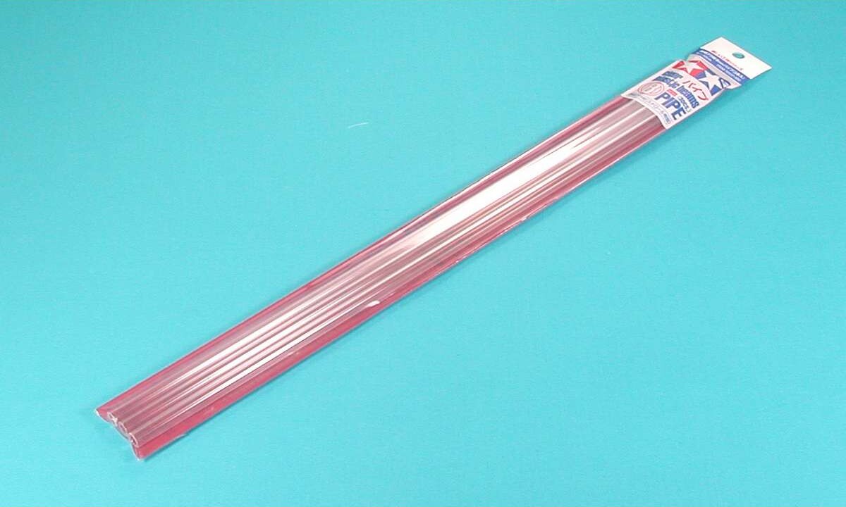 Tamiya - Plastic Beams - Clear - 8 Mm Pipe - 3 Stk - 70137