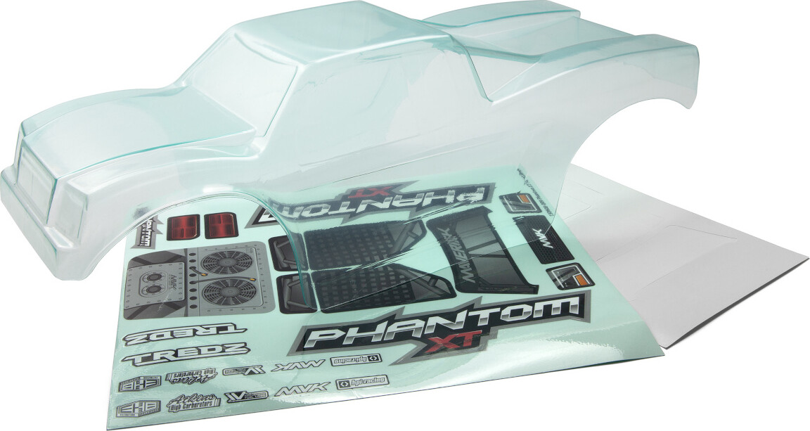 Clear Polycarbonate Body Phantom Xt - Mv150608 - Maverick Rc