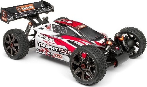 Billede af Clear Trophy Buggy Flux Bodyshell W Masks And Deca - Hp101716 - Hpi Racing