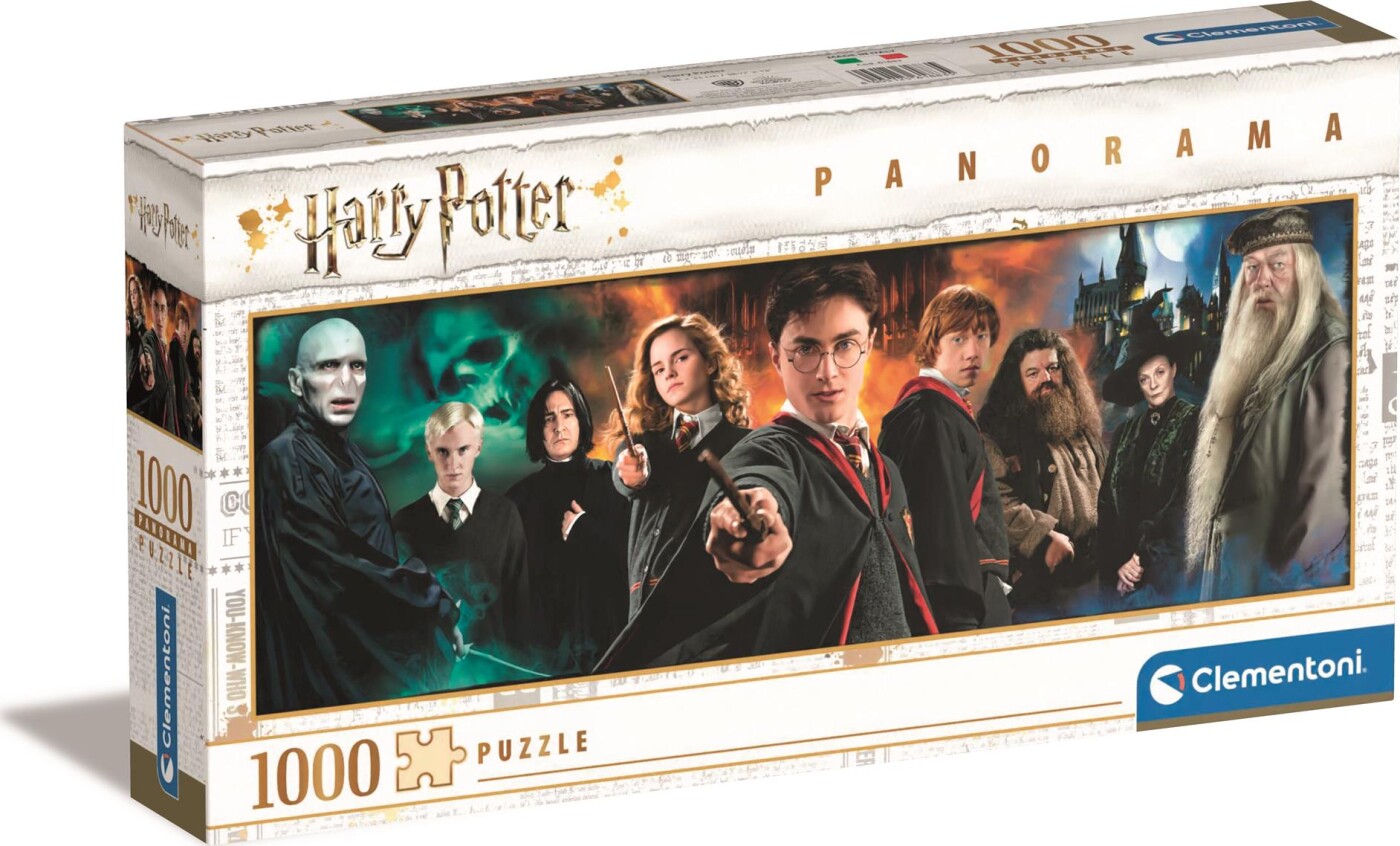 Billede af Harry Potter Puslespil - Panorama - 1000 Brikker - Clementoni