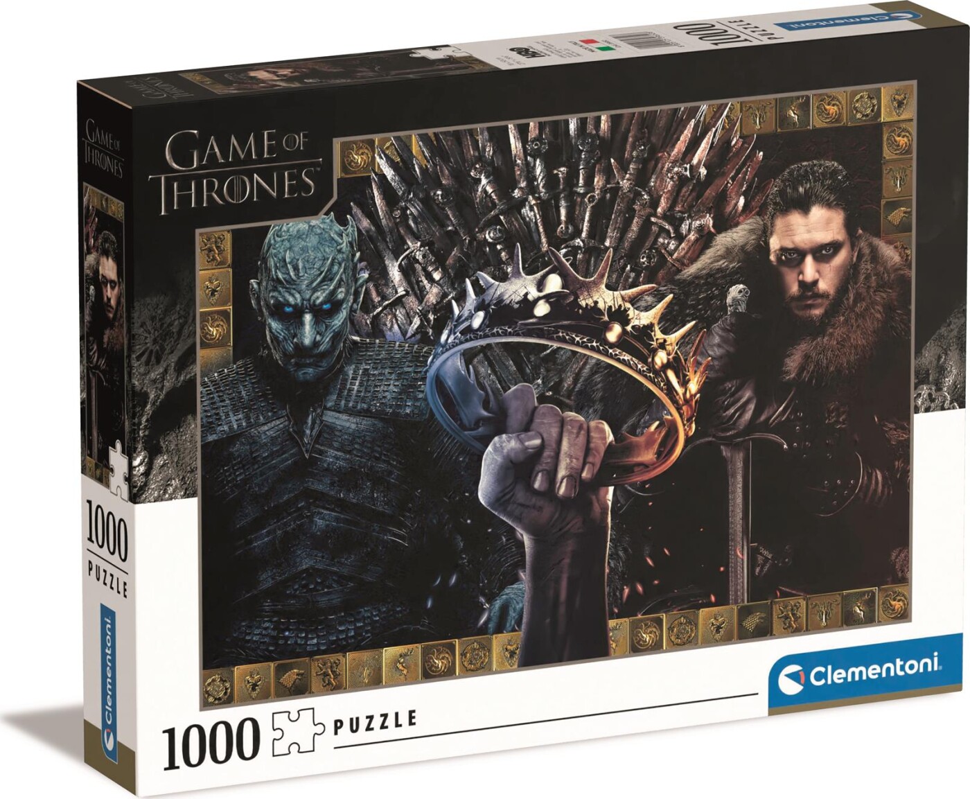 Se Game Of Thrones Puslespil - 1000 Brikker - Clementoni hos Gucca.dk