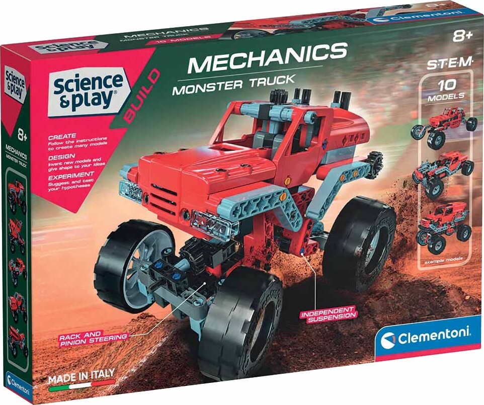 Clementoni Science Museum - Mechanics Laboratory - Monsters Truck