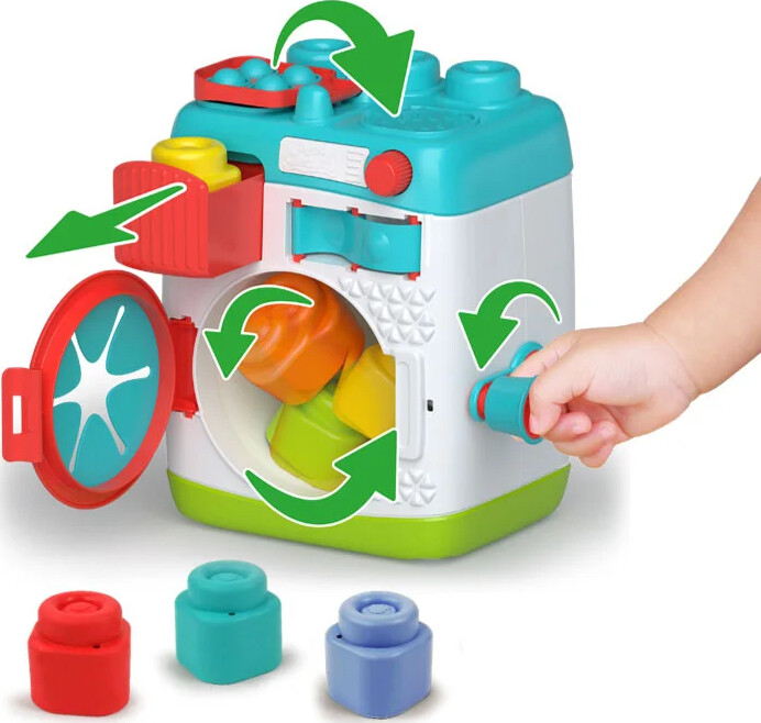 Legetøjs Vaskemaskine - Soft Clemmy - Clementoni