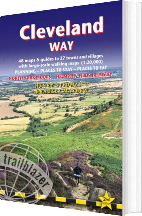 Billede af Cleveland Way - North York Moors Two-way Guide - Henry Stedman - English Book