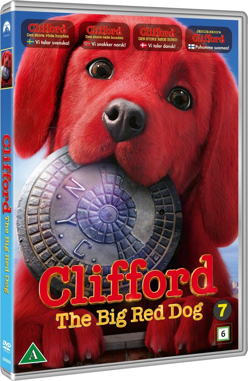 Clifford - Den Store Røde Hund / The Big Red Dog - DVD - Film